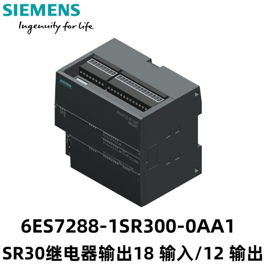 Siemens S7-200 SMART CPU SR30 CPU controller 6ES7288-1SR30-0AA1 relay output module