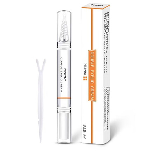 NHGAD double eyelid styling cream invisible traceless glue artifact false eyelash glue waterproof non-removing makeup double eyelid stickers*3