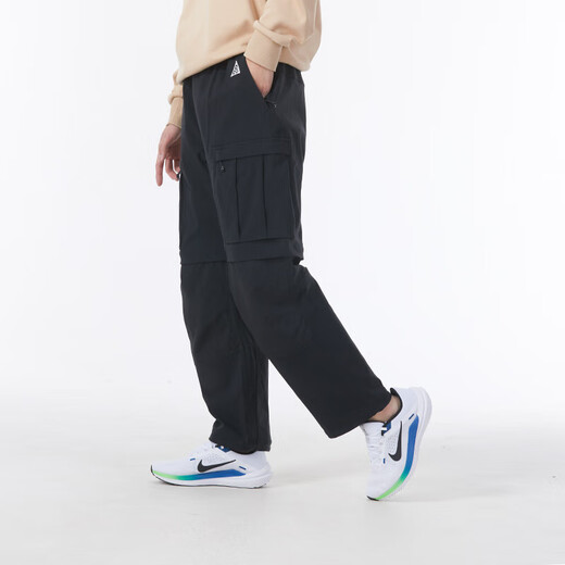 Nike Nike (Nike) Pantalones para hombres, pantalones deportivos, pantalones de entrenamiento de carrera y acondicionamiento físico, modernos, cómodos, transpirables e informales, DV9737-010 S