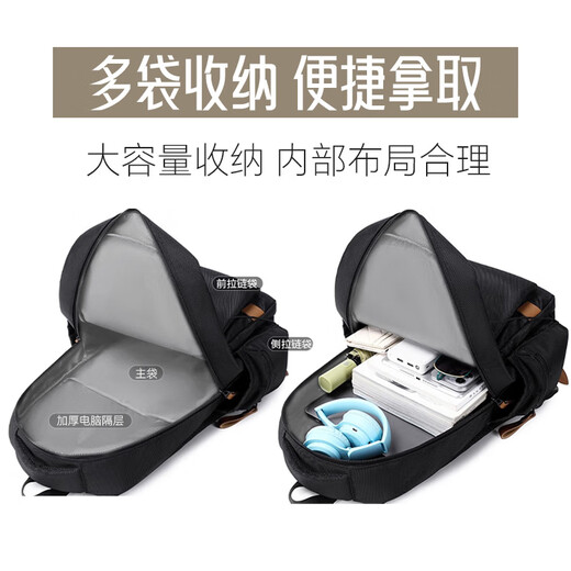 Victoriatourist Backpack Junior High School Boys Backpack reduce la carga de los estudiantes de secundaria