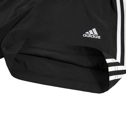 Adidas Shorts Männer 25 Sommersporthosen Schnell trockenes Basketball Training bequeme atmungsaktive Casualhosen Eis Silkhose Fünf-Punkte-Hosen Männer IC1484/Schnelltrocknen/klassisches Drei-Streifen L 180