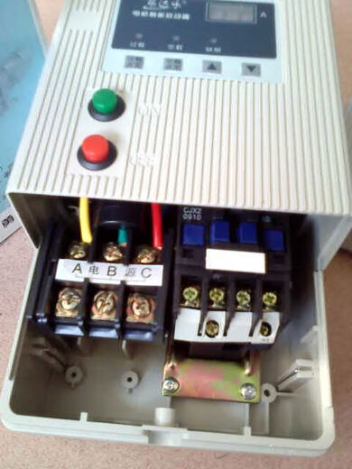 Jintian MQ-B1-7500C three-phase motor intelligent starter water pump water shortage motor protection 11KW motor MQB12200C370W22KW 380V