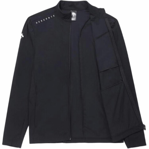DESCENTE ST Stand Halsband Schlankes Logo Langarmjacke Uniform für Männer und Frauen 110