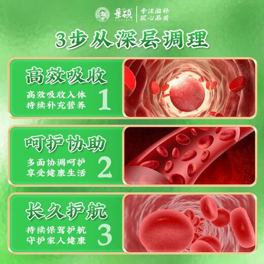 Jingshuo Qingqian Liu Danshen Murata Leaf Double Melon Tea Gypsum Blue Corn Scarf Bruce Melon Buckwheat Health Tea Gift Box for Parents and Elders