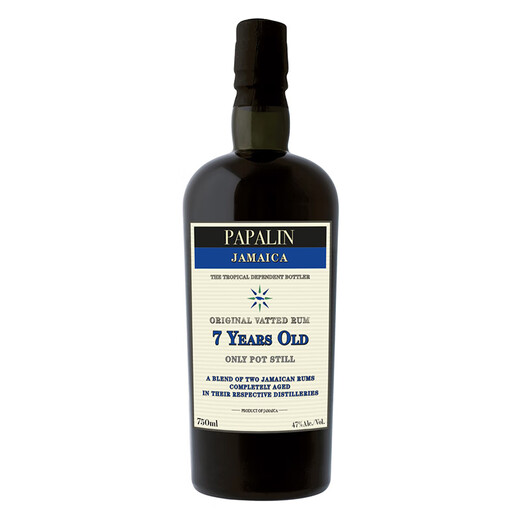 Papalin [imported original bottle] Jamaican rum foreign wine Papalin 7-year-old rum 700mL