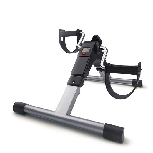 Shushikang home sports equipment exercise bike indoor folding massage hemiplegia stroke upper and lower limbs rehabilitation training bicycle for elders high-definition digital display + adjustable resistance, dual-use for hands and feet