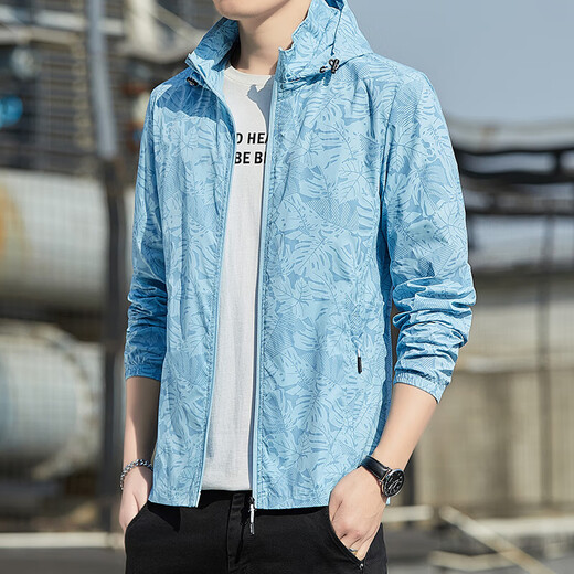 Men's 2025 new summer sun protection clothing | Ice silk sun protection value UPF50+ | Breathable fishing sun protection clothing, white 5XL