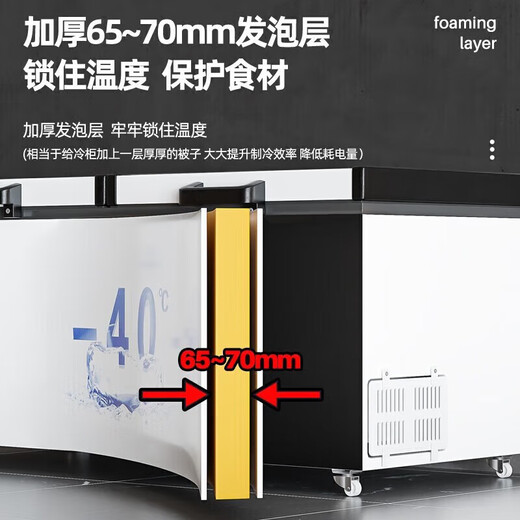 Bingxiong Ultra-Low Dempret Tremprigerator минус 40 градусов -86-65 морепродукты быстрый морозильный холодильник для лаборатории 1098 литров [-40] 丨 Длина 2360*Ширина 845*Высокий 9 998 литров [-40].