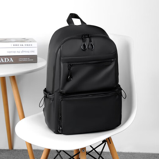 Nueva mochila de smammiley mismo de estilo para hombres mochila de computadora mochila gran capacidad bolsita de viaje para hombres bolsos negros