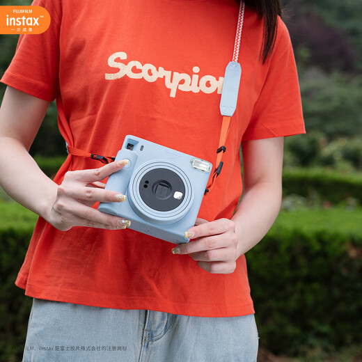 INSTAX Fuji instax instant camera SQUARE SQ1 Glacier Blue