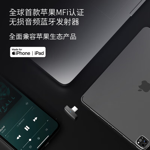 Questyle QCC Dongle Pro professional HiFi lossless LDAC Bluetooth transmitter wireless Bluetooth adapter MFI supports Apple mobile phone PS5 computer Switch QCC Dongle Pro supports LDAC