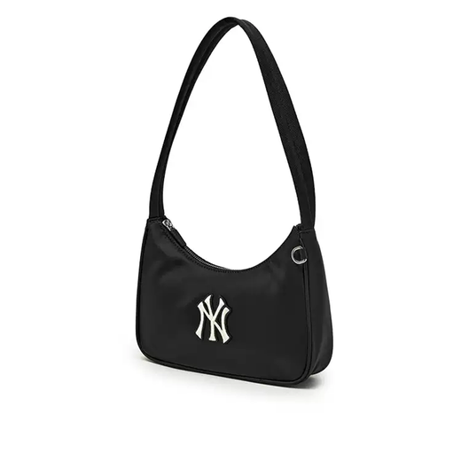MLB官方 包包女包新款腋下包男士通勤背包手拎包时尚挎包休闲单肩包 纽约洋基队/黑色 F