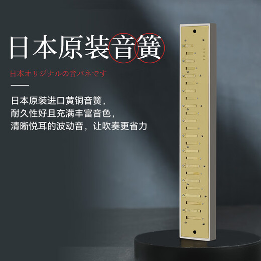 Tombo armónica japonés gong importado los 24 hoyos polifónicos 6624p guitarra de metal de plataforma para adultos rendimiento profesional