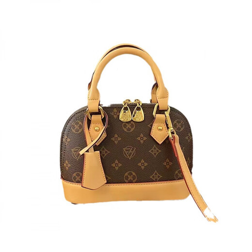 DAFEILI 2024 new shell bag printed handheld crossbody bag versatile bag this year's popular crossbody bag brown