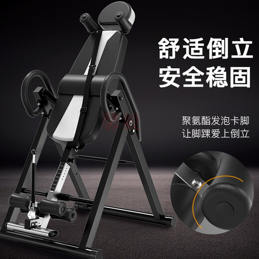 Umgekehrter Stand-in-Artefakt-Haushaltsdehnungsstrecker All-in-One-Fitness-Geräte Multifunktionsstrecker Invertierter Stand-In-Stuhl 2 [breites 39-cm-Panel] 2 U-förmige Schnappschüsse + Aluminium