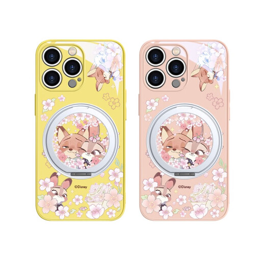 OUIO适用华为小米苹果16手机壳磁吸带支架iPhone15迪士尼14plus朱迪尼 质感黑朱迪尼克-ZBL12149H 华为Mate70Pro+