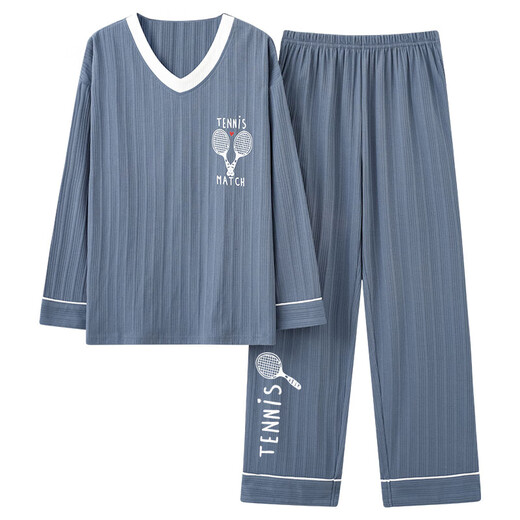 Pang Donglai DL Même pyjamas pour les femmes au printemps et à l'automne Coton Pure Version coréenne Cartoon Carton à manches longues Large taille Suit en deux pièces Automne d'été et de style de style hiver GXT9923 Couleur d'image M (recommandée 75-95jin [Jin est égal à 0,5 kg]))