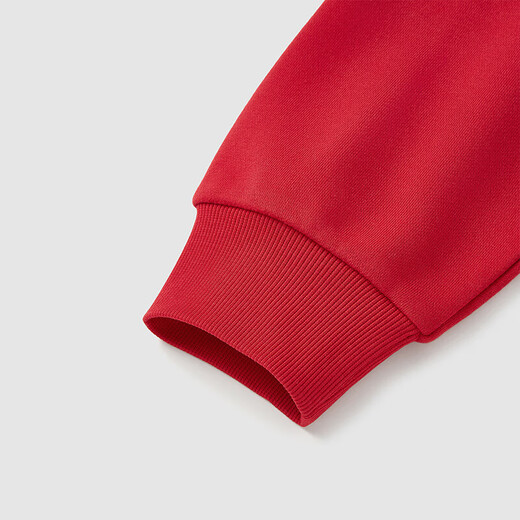 YEEHOO YEEHOO parent-child wear long-sleeved T-shirt for a family of three and four spring and autumn baby clothes 2025 new New Year red sweatshirt - 165 CM