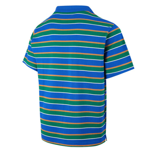 耐克（NIKE）翻领polo衫男装夏季纯棉透气条纹商务工作休闲装上衣男士百搭T恤 FN3897-480 S /165/84A