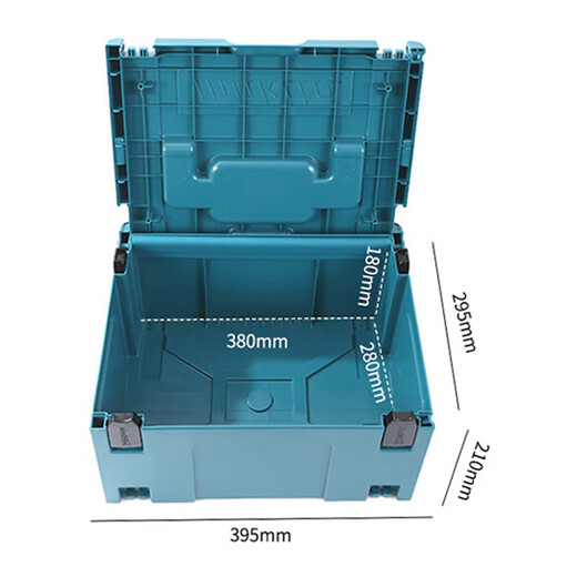 MAKITA tool box combination box large car storage box tool box plastic carrying box No. 3 quick connection box 199854-1
