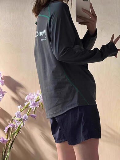 Yingtang purple quick-drying sunscreen long-sleeved T-shirt men's summer and autumn new sweat-absorbent sports cycling clothing outdoor running grape purple M recommended 80-100Jin Jin equals 0.5 kg