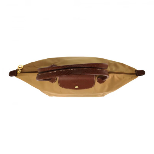 珑骧（longchamp）手提包LONGCHAMP珑骧LePliage双拉链开合再生帆布帆布女款卡其色 基础装(包)