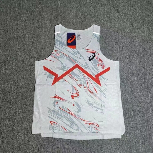 AEROGAMI-Nike耐ke体育生训练定制速干半袖田径训练服马拉松短袖跑步专业 耐克红白猎鹰背心 耐克M