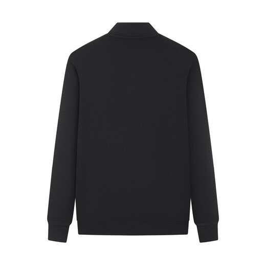 柒牌【7A抗菌2A防螨/远红外发热】男装新疆棉保暖半开衫套头卫衣