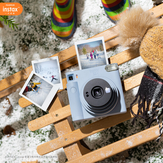 INSTAX Fuji instax instant camera SQUARE SQ1 Glacier Blue