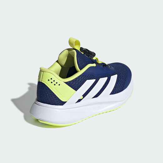 阿迪达斯（adidas）童鞋25夏秋季男童运动鞋网面透气DURAMO儿童HABU旋钮跑步鞋KJ6282