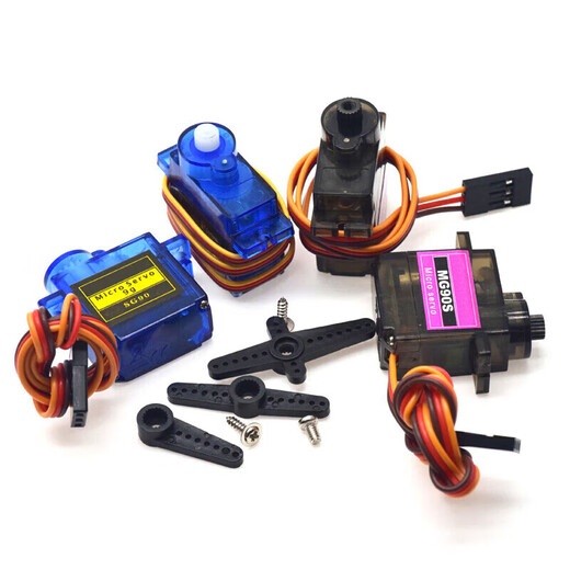 定制微型迷你舵机3.7 4.3机器人小车飞机云台S90 M995 M996R航模 15KG数字舵机DMS15270度旋转