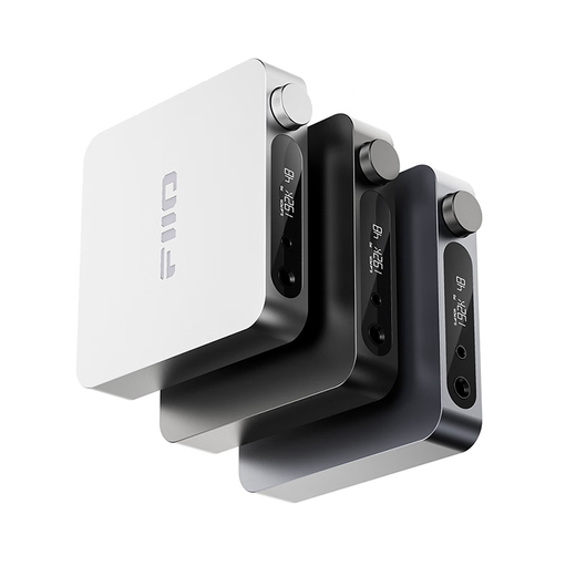 FiiO K11 R2R desktop decoding headphone amplifier DSD decoding all-in-one headphone power amplifier HiFi decoder Titanium color