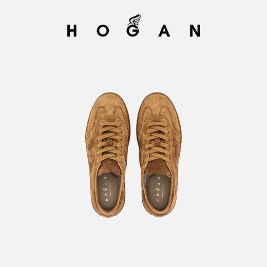 
HOGAN women's shoes early autumn new product Platform series H698 fashion thick-soled casual shoes Coffee color 36.5