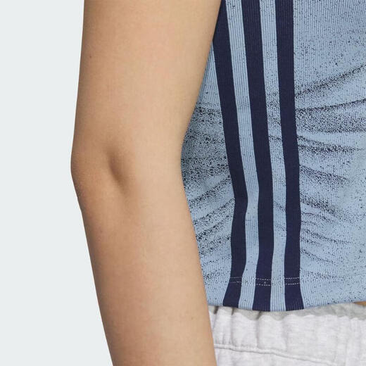 阿迪达斯 （adidas）【滔搏运动】Originals三叶草2025年女子FAKE DENIM TANK背心 KE3891 S