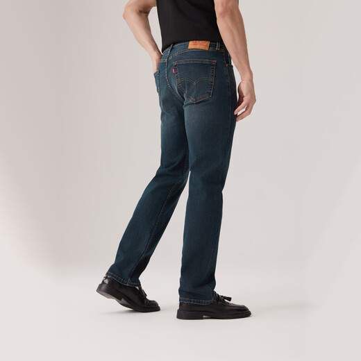Levi's 25th autumn and winter new men's American 505 standard straight trendy casual denim trousers