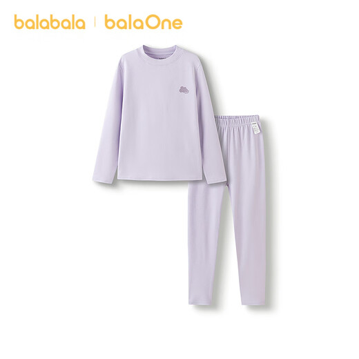 巴拉巴拉女童内衣套装儿童两件套新款童装2025秋冬绒绒棉萌秋衣秋裤