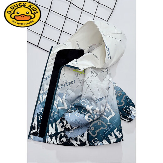 G.DuckKids Chaqueta para niños Spring y Autumn 2024 NUEVA JUNTA DE BIENSES 'BABINO Baby-Wind-Wind Boys' Chaqueta infantil de tamaño mediano Vilvet Blue 140 recomendado para niños de 9 a 10 años