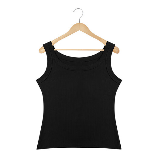 
White suspender vest for women with inner bottom shirt sleeveless outer wear summer slim sports underwear top White One size 90-150Jin [Jin equals 0.5 kg]