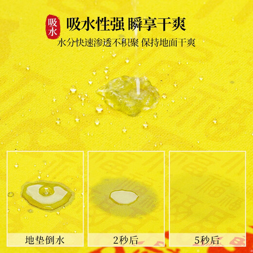 Yonghuan 2025 new kitchen floor mat water absorption and dirt resistance and anti-slip foot mat is easy to take care of carpet Baifufu Zhenjin 12159 40x60cm