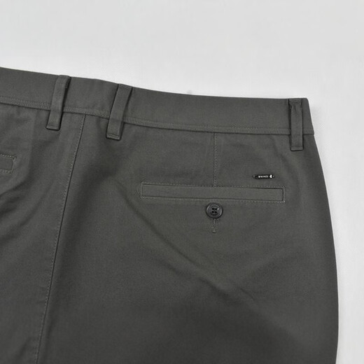 JUMUMUWANG MENS'S PANTS PANTAL PANTAL NOIR Fabric Pantalon décontracté 24 Nouveaux pantalons masculins épais d'hiver JB184A811 JB184A811 + Version standard + vert m 2 pieds 9197c