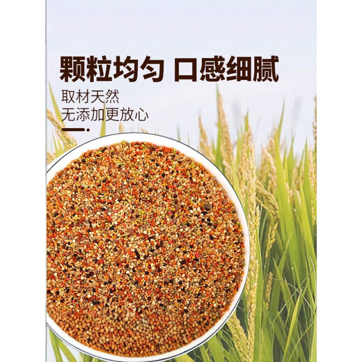 Alimentamiento especial para cáscara con cáscaras, granos amarillos, pellets pequeños, comida para pájaros, loro pequeño grano mixto grano nutricional 1047 g rm tigre piel grano de pájaro (nuevo modelo) + nutrición