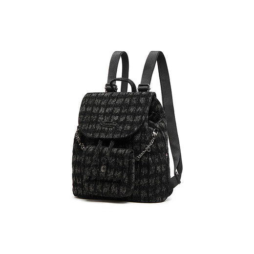 Champion Rucksack neuer Mini Dundu Tasche Xiaoxiang Style Denim -Tasche Mode und lässig schwarze Single -Größe