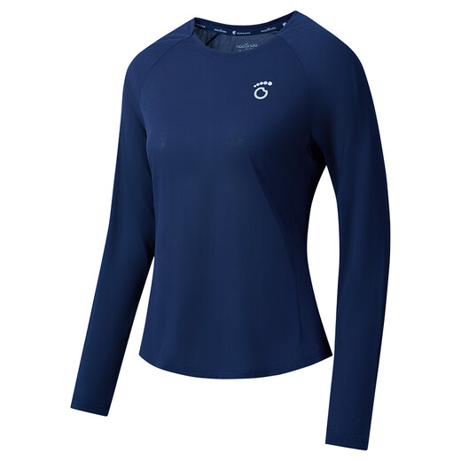
Macondo original single product running long-sleeved T-shirt 9th generation breathable quick-dry sweat stains invisible and not easy to show night sea blue girl L