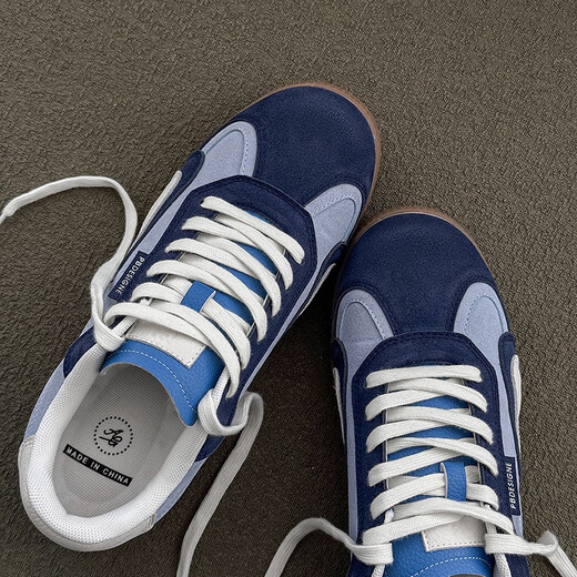 Sommer -Herrenschuhe 2025 Neues Retro -Genre -Trainingschuhe Vielseitige Freizeitbrettschuhe echtes Leder atmungsaktives Sportpaar Rennschuhe Farbe 3523 36 (Frauengröße)