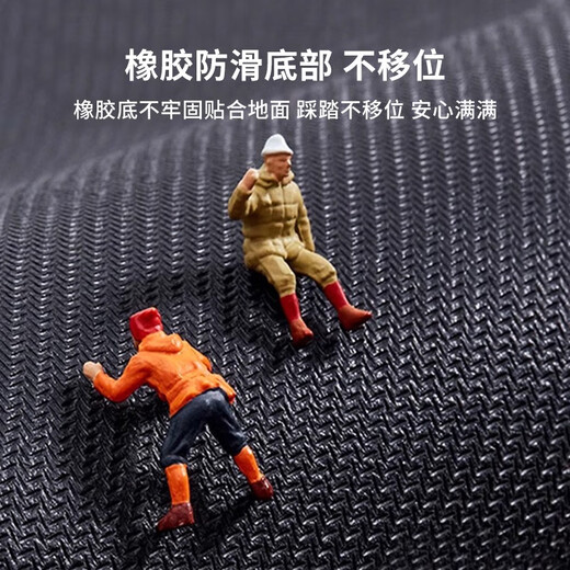 新年款五福临门入户门地垫进门口硅藻泥吸水脚垫红色喜庆门垫地毯 幸福安康-NB-12129 私人订制无法退换/0.5