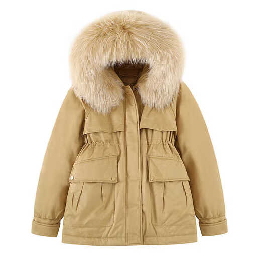 Бренд DRPR, новинка, женское пальто, женская куртка-пирог, женская белая утиная пуховая зимняя короткая шуба 2025, женская утолщенная черная M