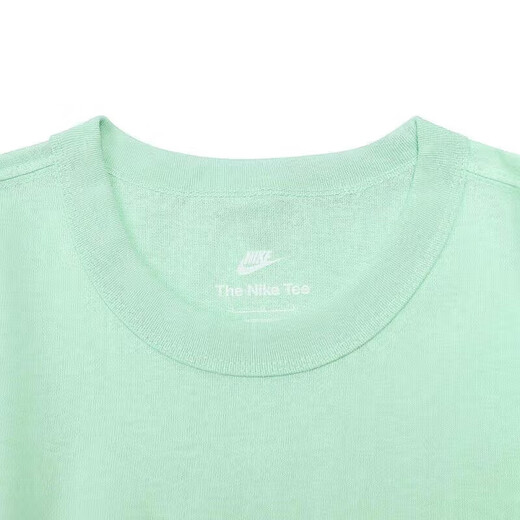 耐克（NIKE）短袖T恤男士2025夏季新款运动服潮流印花圆领半袖衫休闲上衣 纯棉HF6172-376绿色 120 M /170/推荐-130斤