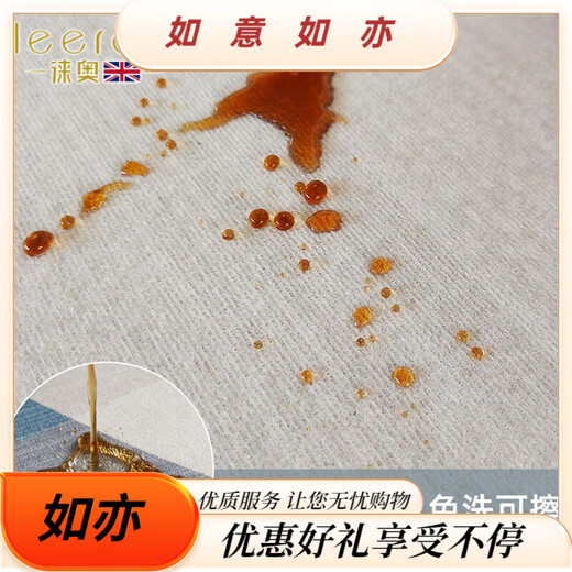 Alfombra de sala de estar lei'erout No lavable el sofá lavable Mat de la zona grande Sala completa Home Home Imploude Waterproof Simple No. 13567 300cm*200 cm (resistente al desgaste y duradero)