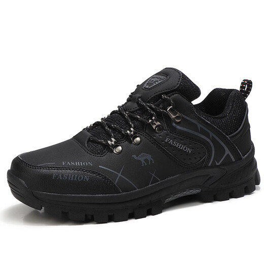 
Camel broken size Paul men's shoes autumn and winter breathable waterproof sports casual shoes non-slip wear-resistant outdoor hiking shoes 14088 gray_four seasons 38