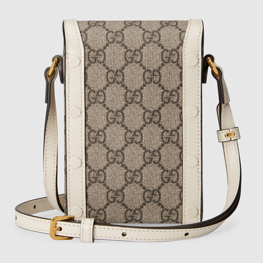 
Gucci (GUCCI)[618] Women's Bag GG Marmont Mini Leather Crossbody Bag White Bucket Bag Baccarat 1955 Mobile Phone Bag White 625615 92TCG 9761